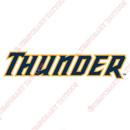 Trenton Thunder Customize Temporary Tattoos Stickers NO.7874